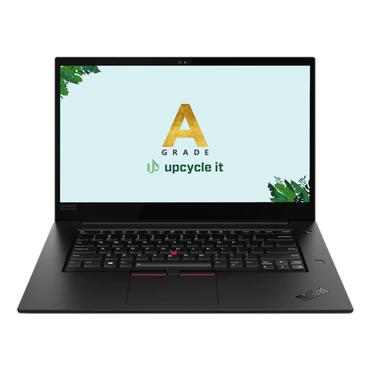 upcycle it Lenovo ThinkPad P1 G3 (Refurbished) A Intel® Core™ i7 i7-10850H Mobil workstation 39,6 cm (15.6") Fuld HD 16 GB DDR4-SDRAM 512 GB SSD NVIDIA Quadro T2000 Max-Q Windows 11 Pro Nordisk Sort