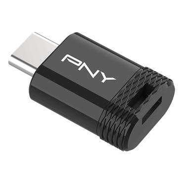 PNY Elite-X USB-nøgle 64 GB USB Type-C 3.2 Gen 1 (3.1 Gen 1) Sort