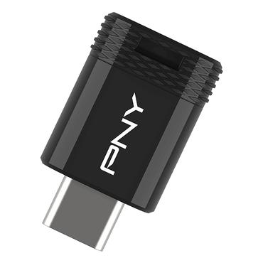 PNY Elite-X USB-nøgle 64 GB USB Type-C 3.2 Gen 1 (3.1 Gen 1) Sort