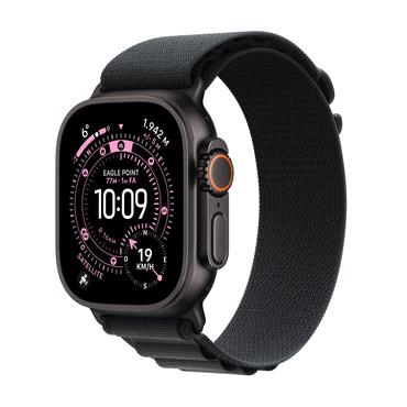 Apple Watch Ultra 3 OLED 49 mm Digital 422 x 514 pixel Berøringsskærm 5G Sort Wi-Fi GPS (satellit)