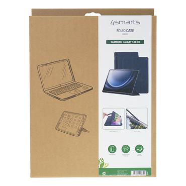 4smarts 541342 tablet etui 37,1 cm (14.6") Folie Sort