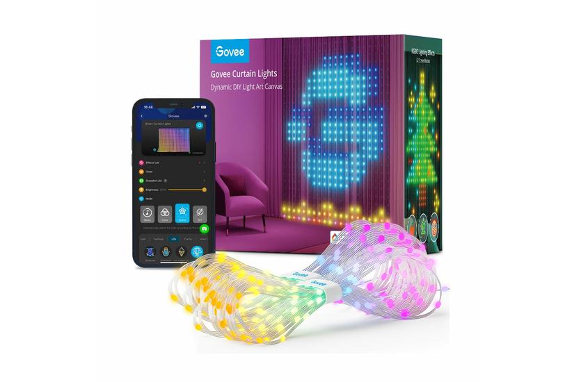 Govee H70B1 Curtain Light | Zasłona, kurtyna LED | Wi-Fi, Bluetooth, RGBIC, IP65