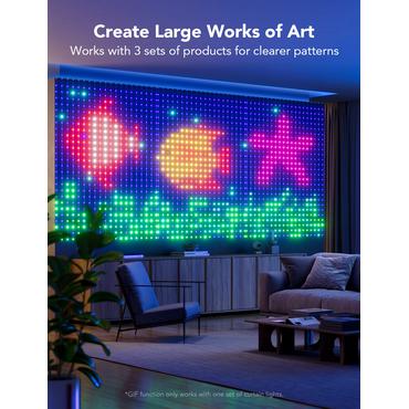 Govee H70B1 Curtain Light | Zasłona, kurtyna LED | Wi-Fi, Bluetooth, RGBIC, IP65