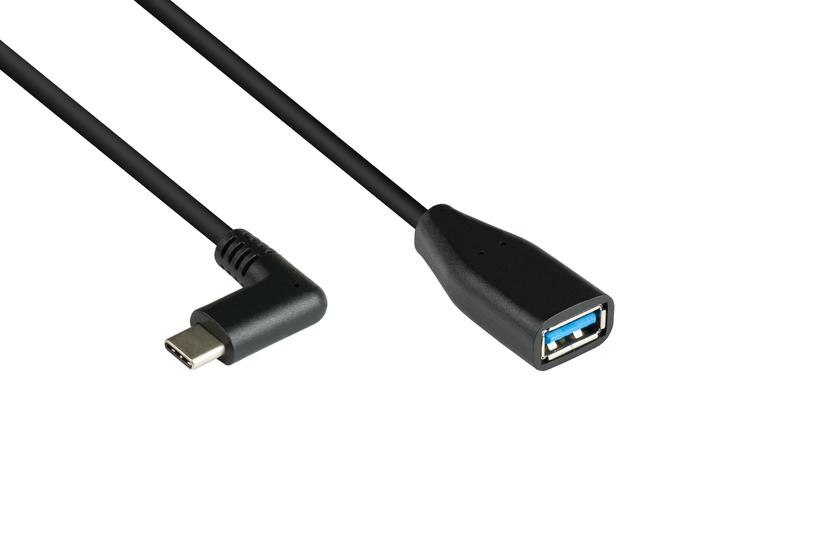 Good Connections USB-kabel - 0.1 m - USB C - USB A - USB 3.2 Gen 1 (3.1 Gen 1)