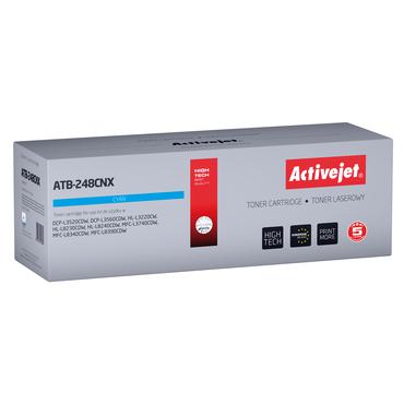 Activejet ATB-248CNX Toner til Brother-printere; Erstatning for Brother TN248XLC; Supreme; 2300 sider; blå)