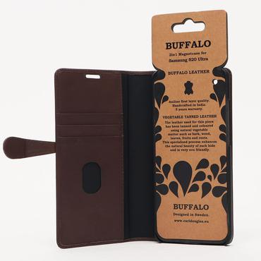 Buffalo 590028 mobiltelefon etui 17,5 cm (6.9") Tegnebogsetui Brun