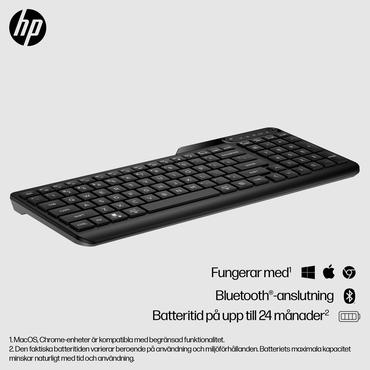 HP 460 - tastatur - 2-zoners layout, lav profil tastaturvandring, multi-enhed, programmerbare taster compact - jack sort Indgangsudstyr