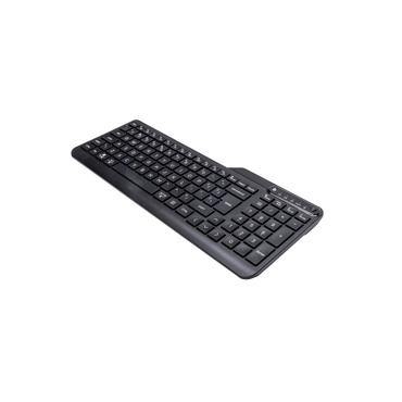 HP 460 - tastatur - 2-zoners layout, lav profil tastaturvandring, multi-enhed, programmerbare taster compact - jack sort Indgangsudstyr