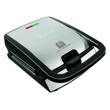Tefal Snack Collection SW852D sandwichtoaster 700 W Sort, Rustfrit st&aring;l