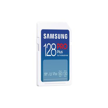 Samsung PRO Plus MB-SD128S - flash-minneskort - 128 GB - SDXC UHS-I