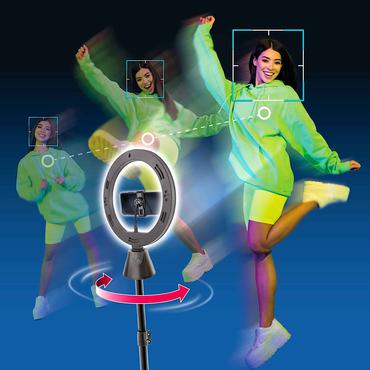 Canal Toys Studio Creator 360° Rotating Studio selfiestang Smartphone Sort