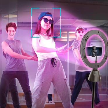 Canal Toys Studio Creator 360° Rotating Studio selfiestang Smartphone Sort