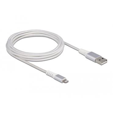 Delock Lightning-kabel - Lightning / USB 2.0 - 3 m