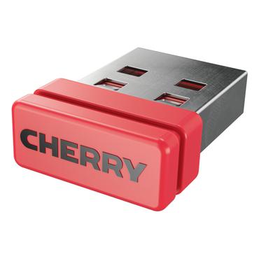 CHERRY KW X ULP 2.0 MINI tastatur Hjemme/kontor USB + RF Wireless + Bluetooth QWERTZ Tysk Sort