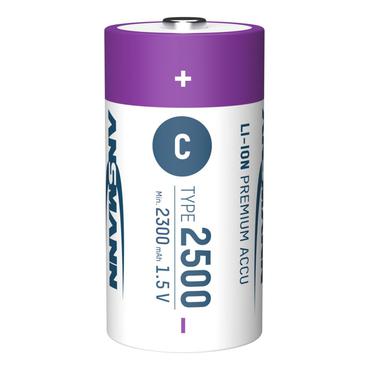 Ansmann 1313-0004 husholdningsbatteri Genopladeligt batteri C Lithium-Ion (Li-Ion)