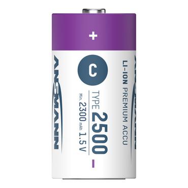 Ansmann 1313-0004 husholdningsbatteri Genopladeligt batteri C Lithium-Ion (Li-Ion)
