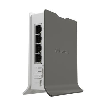 MikroTik hAP ax lite - tr&aring;dl&ouml;s router - WWAN - Wi-Fi 6 - 3G, 4G - skrivbordsmodell
