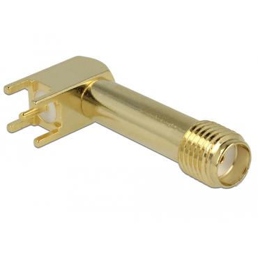 DeLOCK 65845 koaksial forbinder SMA 1 stk 50 ohm (Ω)