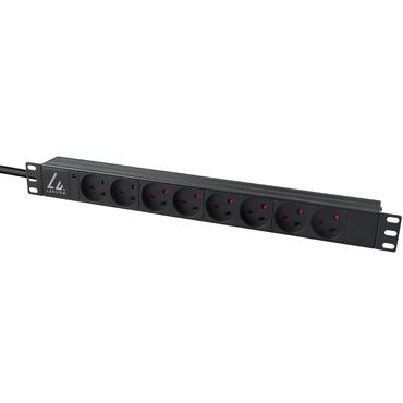 19'' rack mount power strip,