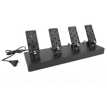 Brodit 216164 ladestation organisator Desktop monteret Acetal Sort