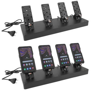 Brodit 216164 ladestation organisator Desktop monteret Acetal Sort