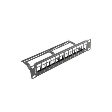 Lanberg PPKS-9112-B - patchpanel (blank) - 1U - 10"