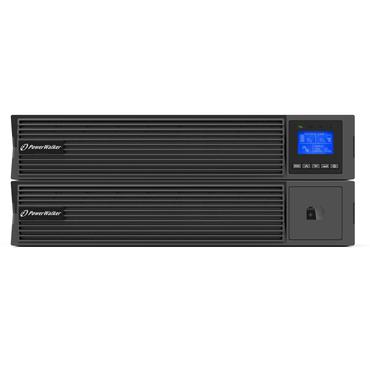 PowerWalker VFI 3000 ICR IoT UPS-enhed Dobbeltkonvertering (online) 3 kVA 3000 W 9 AC stikkontakt(er)