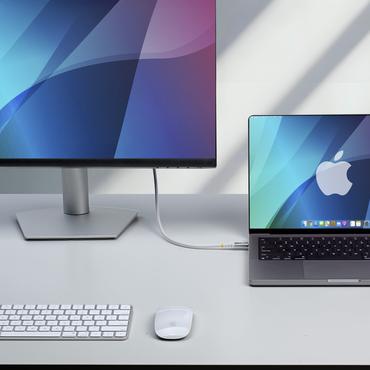 StarTech.com CC3M20GUSB4CXW USB-kabel USB4 Gen 2x2 3 m USB C Hvid