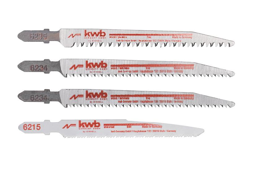 Einhell 49625427 stiksav, rullesav & sabelsavklinge Stiksavklinger 4 stk