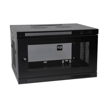 Eaton Tripp Lite Series SmartRack 6U Low-Profile Switch-Depth Wall-Mount Rack Enclosure Cabinet - rack - 6U