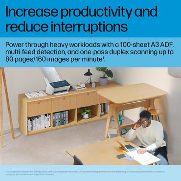 HP ScanJet Enterprise Flow 9000 s1 - dokumentskanner - desktop - USB 3.0