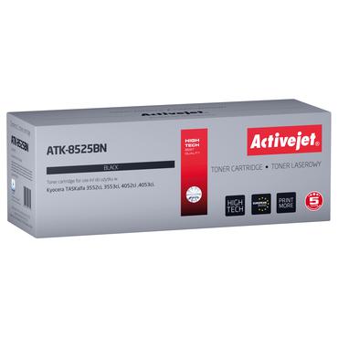 Activejet ATK-8525BN Tonerpatron til Kyocera-printere; Erstatning Kyocera TK-8525K; Supreme; 30000 sider; sort