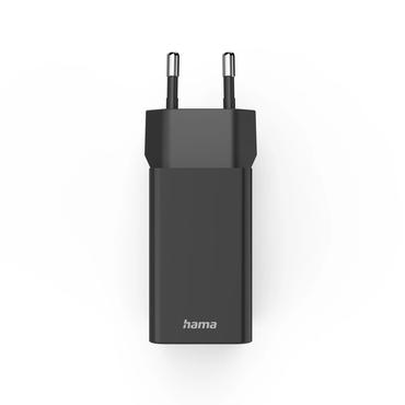 Hama ładowarka sieciowa 35W PD/QC 1x USB-C, 3x USB-A, czarna