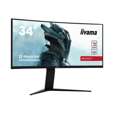 iiyama G-MASTER Red Eagle - LED-Skærm 34" AMD FreeSync Premium Pro VA 1ms