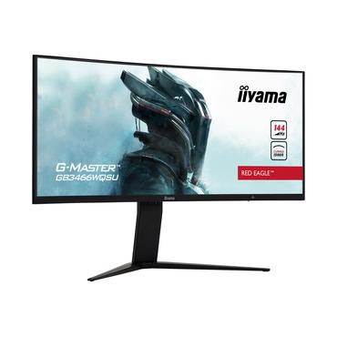 iiyama G-MASTER Red Eagle - LED-Skærm 34" AMD FreeSync Premium Pro VA 1ms