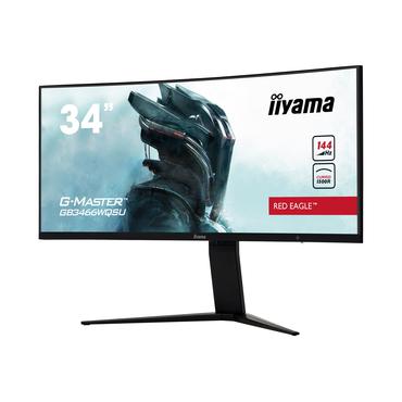 iiyama G-MASTER Red Eagle - LED-Skærm 34" AMD FreeSync Premium Pro VA 1ms