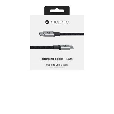 mophie - USB typ C-kabel - 24 pin USB-C till 24 pin USB-C - 1.5 m