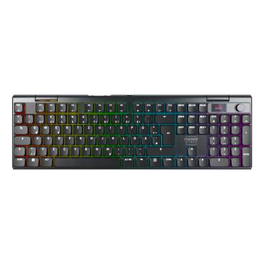 CHERRY XTRFY MX 10.1 Wireless tastatur Spil USB + RF Wireless + Bluetooth QWERTZ Tysk Sort