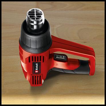 Einhell 4520179 varmepistol Varmluftspistol 500 l/min 550 °C 2000 W Sort, Rød