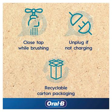 Oral-B Pro Sensitive Clean Pro 3 Voksen Roterende, pulserende tandb&oslash;rste Hvid