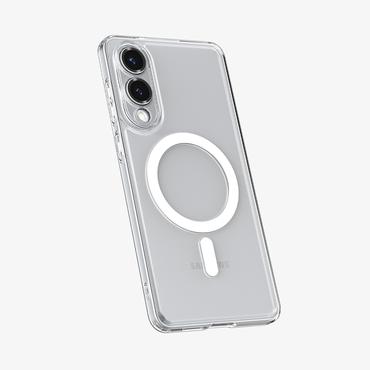 Spigen Ultra Hybrid (MagFit) mobiltelefon etui 17 cm (6.7") Cover Transparent, Hvid