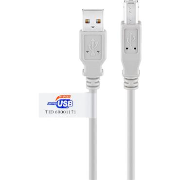 goobay - USB-kabel - USB typ B till USB - 2 m