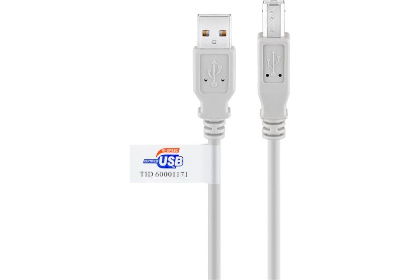 goobay - USB-kabel - USB typ B till USB - 2 m