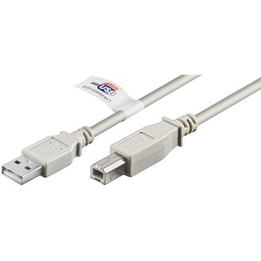 goobay - USB-kabel - USB typ B till USB - 2 m
