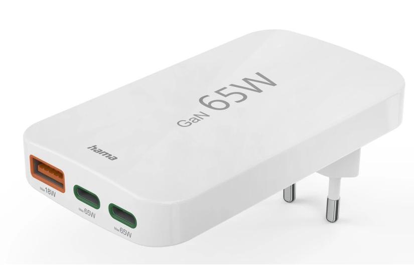 Hama 00125144 mobile device charger Headset, Laptop, Power bank, Smartphone, Tablet White AC Fast charging Indoor