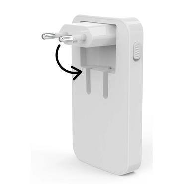 Hama 00125144 mobile device charger Headset, Laptop, Power bank, Smartphone, Tablet White AC Fast charging Indoor