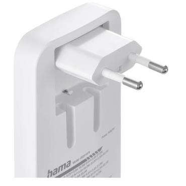 Hama 00125144 mobile device charger Headset, Laptop, Power bank, Smartphone, Tablet White AC Fast charging Indoor