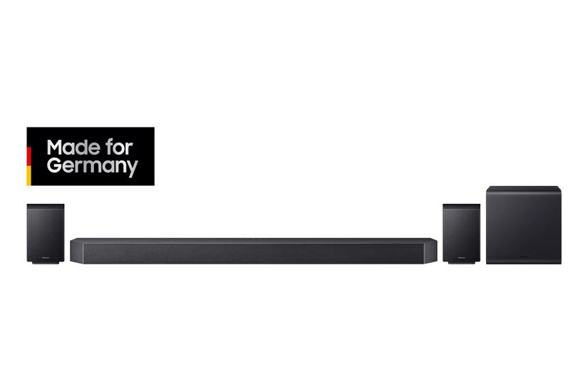 Samsung Q-series HW-Q995GF Titanium, Sort 11.1.4 kanaler