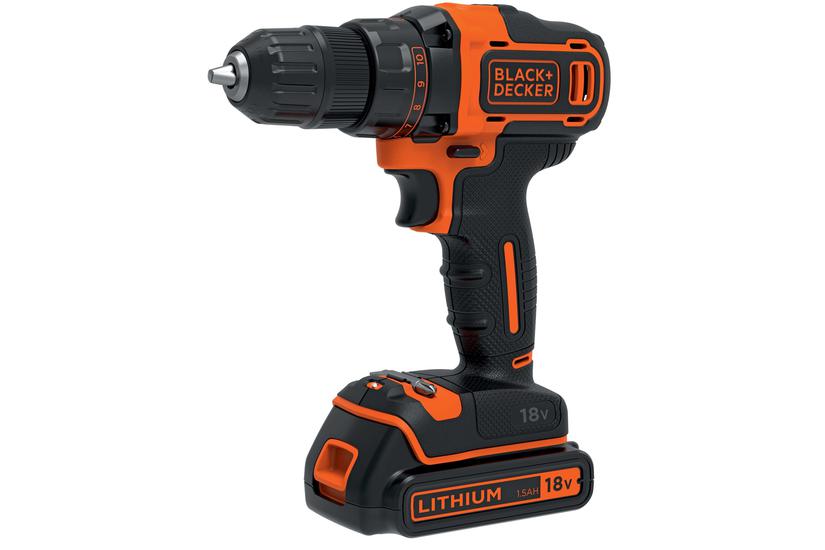 Black & Decker BDCDD186K-QW bor Sort, Orange