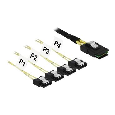 DeLOCK Mini SAS SFF-8087 > 4 x SATA 7 pin